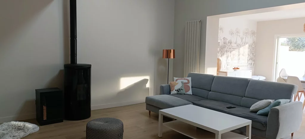 Salon Bouscat gironde projet de décoration intérieur